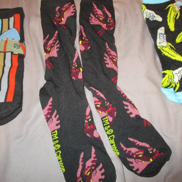 12 Days of Socks Rick & Morty Adult Swim Mens' Crew and Low Profile NEW Unworn - Picture 4 of 14